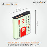 WELBORN NP-BG1 (1200 mAh) Rechargable Battery Pack for Sony Cyber Shot Digital Camera | Compatibility - W80, W100, W130. W70, W30, and W55