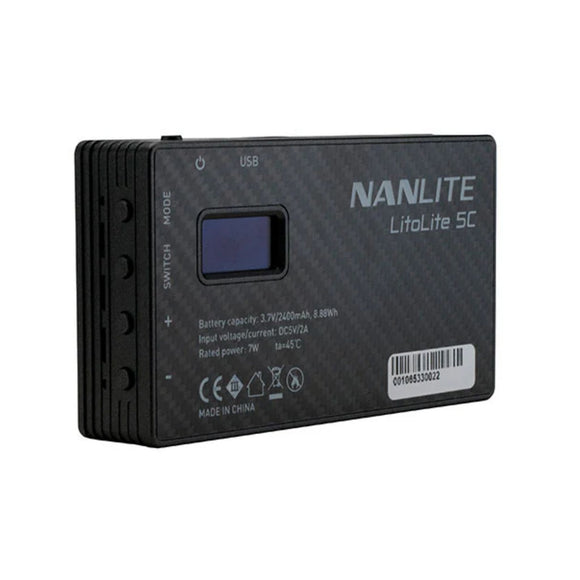 Nanlite LitoLite 5C RGBWW LED Pocket Light