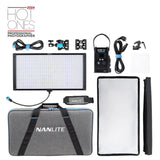 Nanlite PavoSlim 120C 2x1 RGBWW LED Panel Light with CRMX