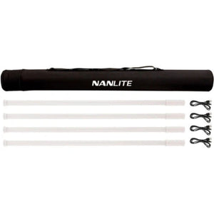 Nanlite PavoTube T8 7X RGB LED Pixel Tube Light (3', 4-Light Kit)