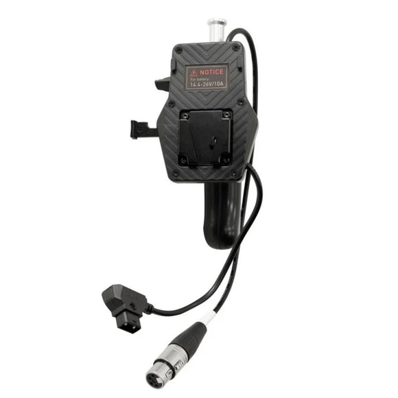 Nanlite V Mount Battery Grip with 4-Pin XLR Connector for Forza 150