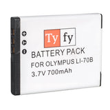 TYFY Camera batteries for OLYMPUS cameras