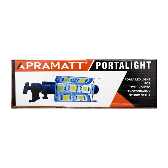 Apramatt Porta Light with 7P Led | Lightweight, powerful, and built for professionals