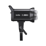 GODOX SL100Bi Bowens Mount LED Video Light, 100W CRI96+ TLCI97+ 2800K-6500K, 32100Lux@1m, 11 Lighting Effect, APP Bluetooth Control, 120°Beam Angle, Intutive User Interface, Compact Size