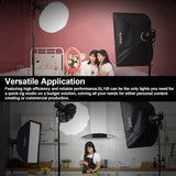 GODOX SL100D /Accurate Color Rendering/ provides compatibility with numerous light modifiers,Smartphone APP/2.4G Wireless