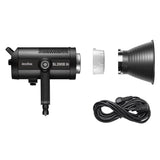 GODOX SL200IIIBi,With CRI/TLCI ratings of 96/97,rotatable U-shaped yoke, stepless dimming from 0% to 100%