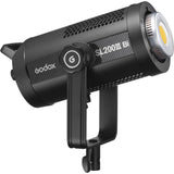 GODOX SL200IIIBi,With CRI/TLCI ratings of 96/97,rotatable U-shaped yoke, stepless dimming from 0% to 100%