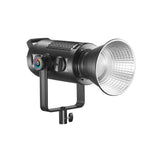 GODOX SZ150R / Beam Angle 20°~65°  / COLOR TEMPERATURE:2800K-6500K / Includes 13 effects like Flash, Fireworks, and SOS.