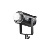 GODOX SZ150R / Beam Angle 20°~65°  / COLOR TEMPERATURE:2800K-6500K / Includes 13 effects like Flash, Fireworks, and SOS.