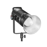 GODOX SZ150R / Beam Angle 20°~65°  / COLOR TEMPERATURE:2800K-6500K / Includes 13 effects like Flash, Fireworks, and SOS.