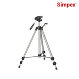 Simpex 333 aluminium lightweight tripod with mobile phone holder & carry bag for all Smartphones, Action cameras & DSLR