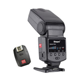 Simpex 648RX with in-built trigger, Universal Electronic Flash Speedlite for DSLR Cameras Canon Nikon Pentax Olympus with Standard Hot Shoe Mount (with Trigger)