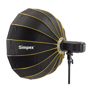 Simpex BX 105 pro (105cm) beauty dish softbox, collapsible, transportable and light weight bowens mount with grid for photography and studio lighting with removable diffuser