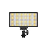 Simpex Bi colour camera led 540 with 770 Micro USB charging battery compatible with all DSLR and video cameras for video shoot (540bi)