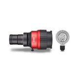 Simpex Gobo Condensor Kit 008 Bowens Mount Optical Snoot Kit with 24 Stainless Steel GOBOs & 4X Color Gels (Red/Yellow/Green/Blue), Multi-function Focus Ring, Premium Metal Construction
