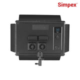 Simpex LED 1500 Bi Color Professional LED Video Light Panel with Magnetic Diffuser and Barn Door for Broadcast and Video Shoot
