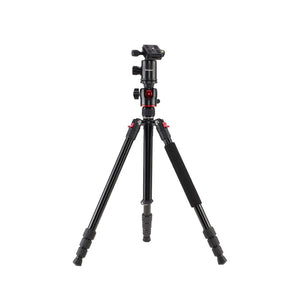 Simpex Professional Aluminium Tripod 540-TM Tripod Cum Monopod with Multipurpose Head for Low Level Shooting, Panning for All DSLR Camera