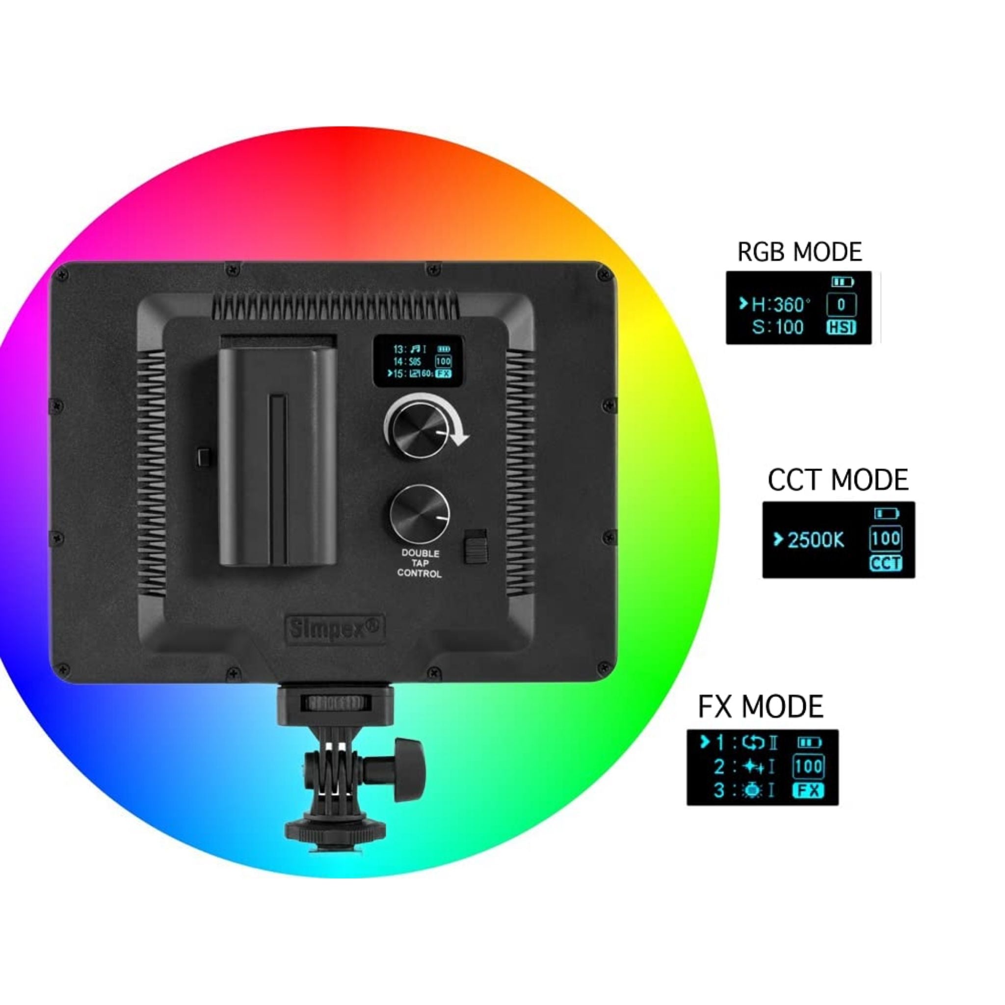 Simpex Professional LED Series (Simpex-RGB-500-Mark-3) – Cowboy Stores