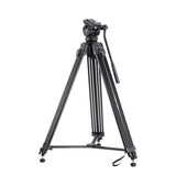 Simpex Tripod 650, Professional heavy duty tripod with upload upto 15 kg, comes with carry bag