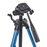 Simpex Tripod C-606 – Professional Tripod with Carry Bag (Blue)