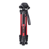 Simpex Tripod C-606 – Professional Tripod with Carry Bag (Red)