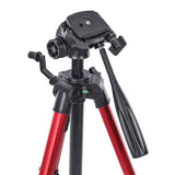 Simpex Tripod C-606 – Professional Tripod with Carry Bag (Red)