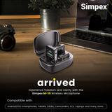 Simpex Wireless Microphone system M16 for DSLR, Camcorder, Smartphones