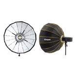 Simpex (BXW-65) 65cm Beauty Dish Soft Box (White), Collapsible, Transportable, Lightweight Bowen Mount for Photography & amp; Studio Lighting with Removable Diffuser