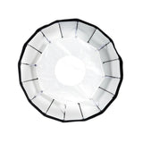 Simpex (BXW-65) 65cm Beauty Dish Soft Box (White), Collapsible, Transportable, Lightweight Bowen Mount for Photography & amp; Studio Lighting with Removable Diffuser