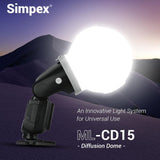 Simpex(ML-CD15) Professional Collapsible Diffusion Dome Kit ML-CD15