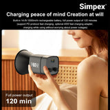 Simpex (P-60W) 60W Bi-Color Continuous LED Light with Reflector & Mini Bowen Mount a Unique Modern Meticulous Design to Cater to The Photographers Aesthetic idea for Professional Photography