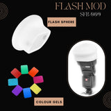Simpex (SFB 009) Flashmod, Professional Speedlite Flash Kit Designed for Photography and Compatible with All Types of Flashes