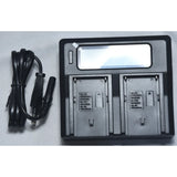 APRAMATT Super Fast Dual LCD Charger for F960 (sony)