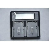 APRAMATT Super Fast Dual LCD Charger for BPU60/90 (Sony)