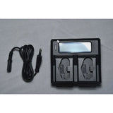 APRAMATT Super Fast Dual LCD Charger for LPE19 (Canon)