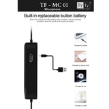 TYFY TF MC 01, Built-in 3.7V/100mAh Lithium Battery Power Consumptions 2mA (Typical Value)