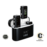 TYFY TMWLINK III PROSONIC MICROPHONE FOR VIDEO RECORDINGS ,  2.4G transmission , 3.7V/170mAh lithium battery  providing up to 9 hours of battery life