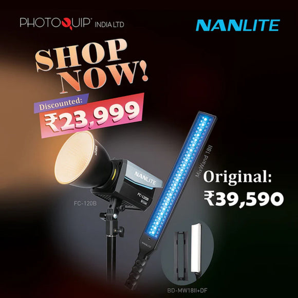 Nanlite The FC 120B + MixWand18ii Bundle Kit