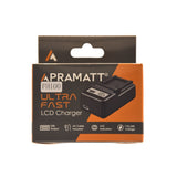 APRAMATT Ultra Fast LCD Charger for FH100