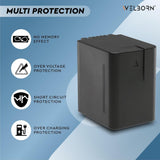 WELBORN VBT380 (12800 mAh) Lithium-ion Battery Compatible with HC-V160 HC-V180 HC-V380 HC-V510 HC-V520 HC-V550 HC-V710 HC-V720 HC-V750 HC-V770 HC-VX870 HC-VX981 HC-W580 HC-W850 HC-WXF991 Camera