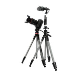 TYFY VIDEOPRO 6240 TRIPOD | 180° panoramic rotation | adjustable pan handle | support up to 17.6 lb.