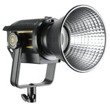 Godox VL150II LED Video Light, 90 000 Lux 165W LED Continous Light, Daylight 5600k CRI 96+ TLCI 96+, DC or V-Port Lithium Battery Power Supplied, 8 FX Effects APP Control Compatible with Bowens Mount