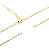 Cowboy fashion Valentine Couple Heart Love 18K Gold Pendant Chain Necklace Women