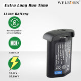 WELBORN LP-E4N Battery for Canon Cameras (5350mAh)