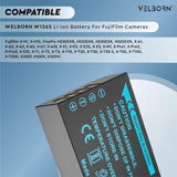 WELBORN NP-W126S (2800 mAh) Camera Battery Compatible with Fujifilm X-T1 X-T2 X-T3 X-T10 X-T20 X-T30 X-T30 II X-T100 X-T200 X100F X100V X-S10 X-A5 X-A10 X-E4 X-Pro2 X-Pro3