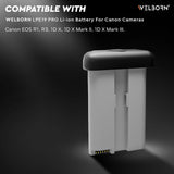 WELBORN (5350 mAh) LPE19 Rechargeable Battery Pack Compatible with EOS-1D X Mark III, EOS-1D X Mark II, EOS-1D X, EOS-1D Mark IV, EOS-1Ds Mark III