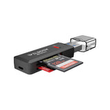 Welborn High Speed USB 3.0 Card Reader Micro SD/T-Flash, SD Slot- SD Card/SDHC/SDXC Compatiable with Laptop, Desktop and More