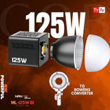 TYFY NANTU 125W BI COLOR POWERFUL COB LIGHT