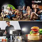 Digitek Bi-color LED D520WB Video Light & NP-750 Li-ion Battery with Micro USB Charging (LED D520WB COMBO)