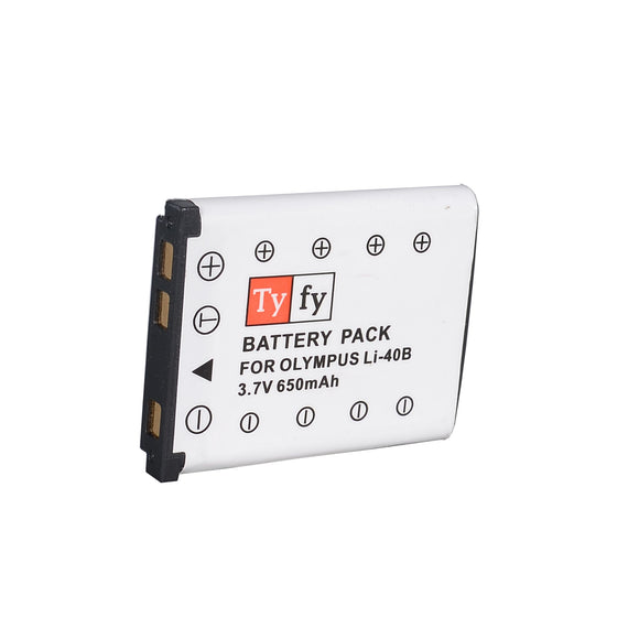 TYFY LI 40B (650 mAh) Camera batteries for OLYMPUS cameras